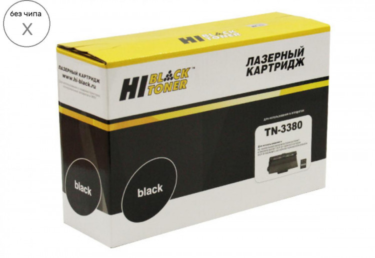 Тонер-картридж Hi-Black (HB-TN-3380) для Brother HL-5440D/5450DN/DCP-8150DN, 8K