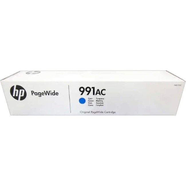 Картридж HP 991AC для PageWide Managed MFP P77440/P77740/P77940, голубой (16 000 стр.)