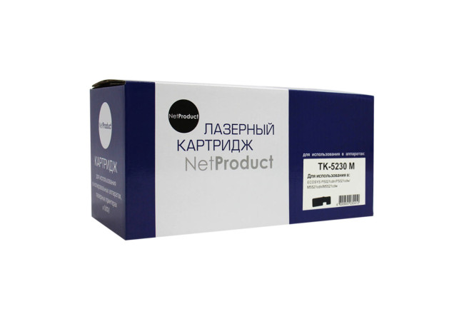Тонер-картридж NetProduct (N-TK-5230M) для Kyocera P5021cdn/M5521cdn, M, 2,2K