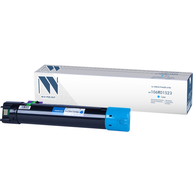 Картридж NVP совместимый NV-106R01523 Cyan для Xerox Phaser 6700 (12000k)