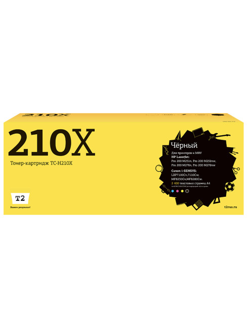 TC-H210X Картридж T2 для HP LJ Pro 200 M251n/MFP M276n/276nw (2400 стр.) черный, с чипом