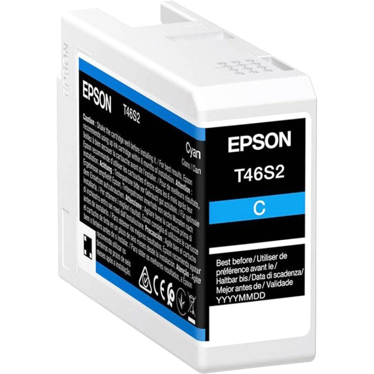 Картридж Singlepack Cyan T46S2 UltraChromePro10 ink 25ml