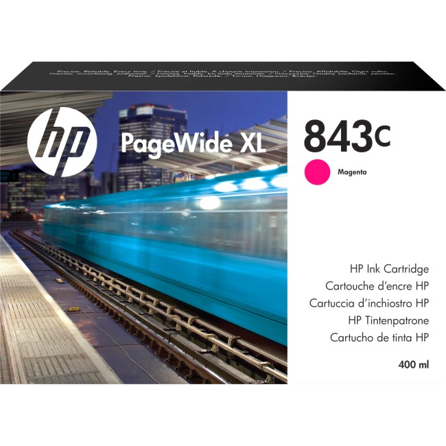 Картридж HP 843C 400-ml Magenta Ink Cartridge