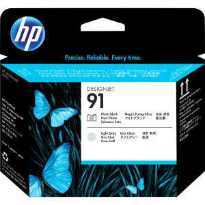 Печатающая головка HP 91 Photo Black and Light Grey Printhead