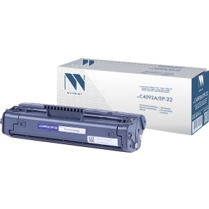Картридж NVP совместимый NV-C4092A/NV-EP-22 универсальные для HP/Canon LaserJet 1100 / 1100a/ 1100a AiO/ 1100axi AiO/ 1100SE/ 1100Xi/ 3200/ 3200M/ 3200SE/ 3220/ LBP-1120/ LBP-800/ LBP-810 (2500k)