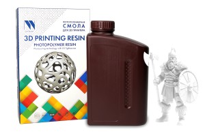 Фотополимерная смола NVPRINT High Temp Resin White для 3D печати 1 кг (бут)