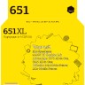 IC-HC2P10A Картридж T2 №651 для HP Deskjet Ink Advantage 5575/5645/OfficeJet 202/202c Mobile, черный