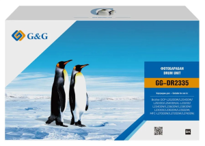 G&G drum-cartridge for Brother DCP-L2520DW/L2540DW/L2500D/L2540DN;HL-L2320D/L2340DW/L2360DW/L2380DW/L2300D/L2360DN/L2365DW;MFC-L2700DW/L2720DW/L2740DW without chip 12000 pages гарантия 12 мес.