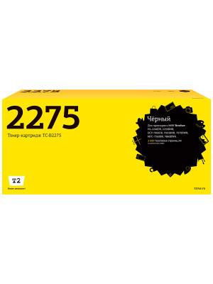 TC-B2275 Картридж T2 для Brother HL-2240DR/2250DNR/DCP-7060DR/MFC-7360NR (2600 стр.)