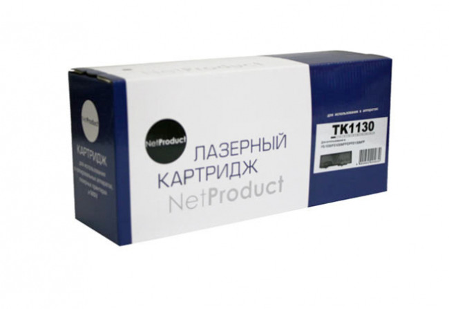 Тонер-картридж NetProduct (N-TK-1130) для Kyocera FS-1030MFP/DP/1130MFP, 3K