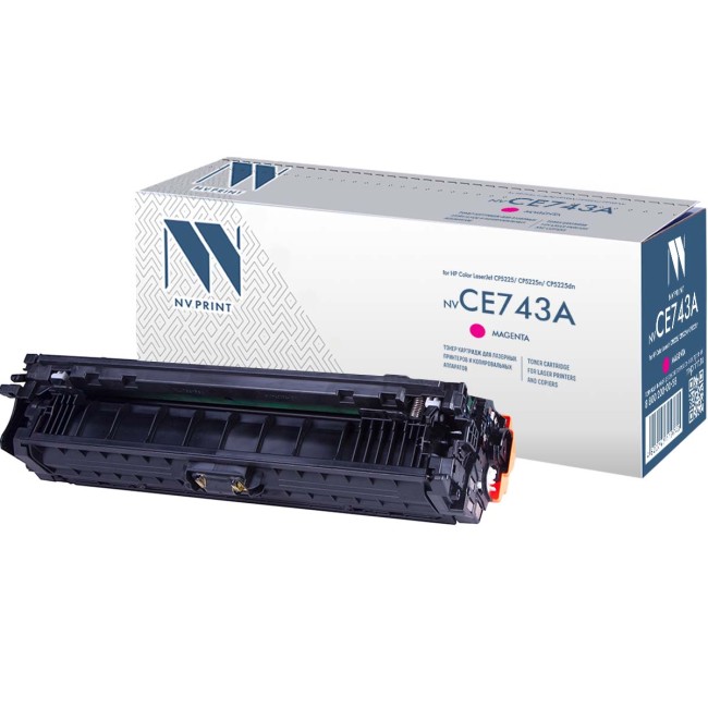 Картридж NVP совместимый NV-CE743A Magenta для HP Color LaserJet CP5225/ CP5225n/ CP5225dn (7300k)
