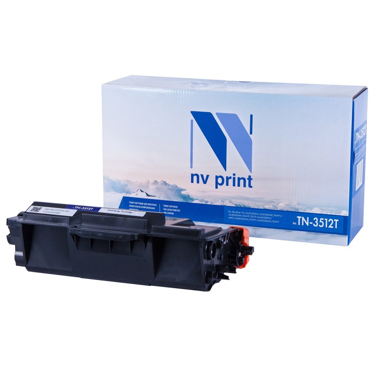 Картридж NVP совместимый NV-TN-3512T для Brother DCP-L6600DW/ HL-L6300DW/ HL-L6400DW/ HL-L6400DWT/ MFC-L6800DW/ MFC-L6900DW (12000k)