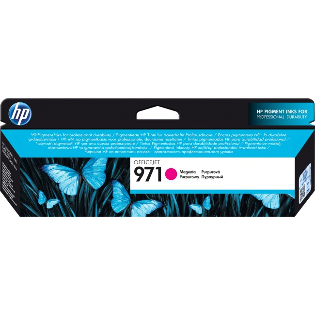 Картридж HP 971 Magenta Ink Cartridge