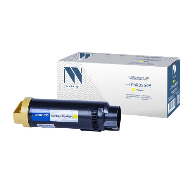 Картридж NVP совместимый NV-106R03695 Yellow для Xerox Phaser 6510/WorkCentre 6515 (4300k)