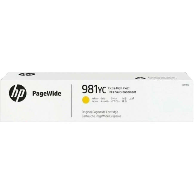 MPS A4 Картридж HP 981YC для PageWide Managed MFP E58650, желтый (16 000 стр.)