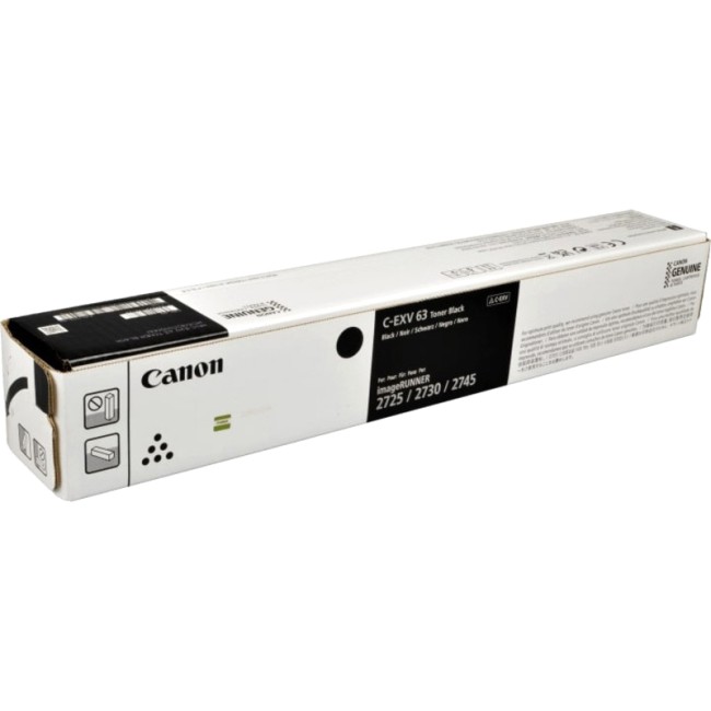 Тонер TONER C-EXV 63 BLACK Черный