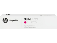MPS A4 Картридж HP 981YC для PageWide Managed MFP E58650, пурпурный (16 000 стр.)