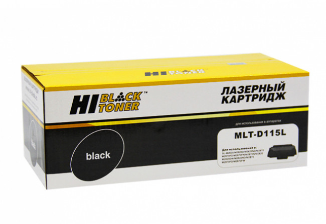 Картридж Hi-Black (HB-MLT-D115L) для Samsung Xpress SL-M2620/2820/M2670/2870, 3K Картридж Hi-Black (HB-MLT-D115L) для Samsung Xpress SL-M2620/2820/M2670/2870, 3K