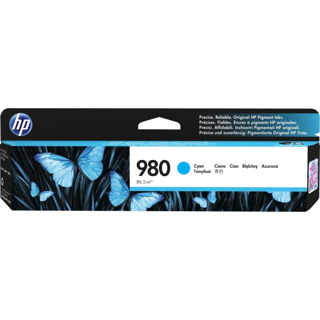 Картридж HP 980 Cyan Original Ink Cartridge