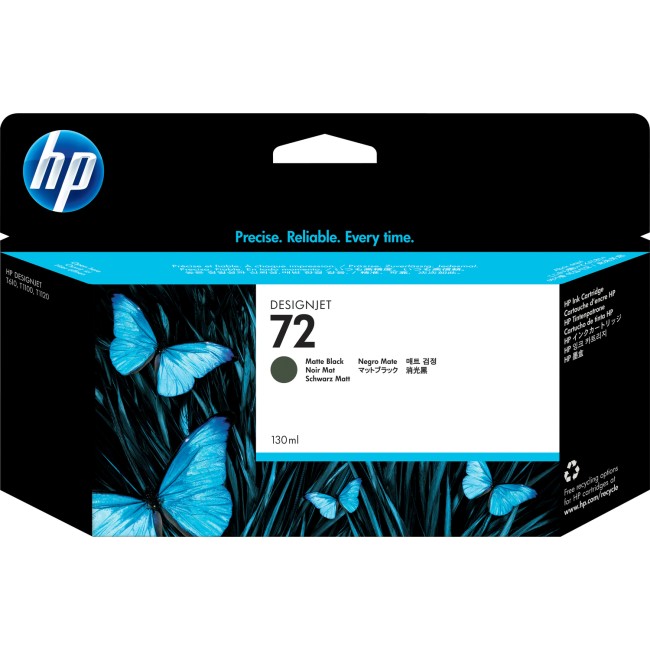 Картридж HP №72 DesignJet T1100/T610 Matte Black (130ml) (О) C9403A