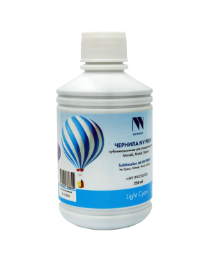 Чернила NV PRINT сублимационные NV-INK250LCSb для аппаратов Epson, Mimaki, Mutoh, Roland  (250ml) Light Cyan