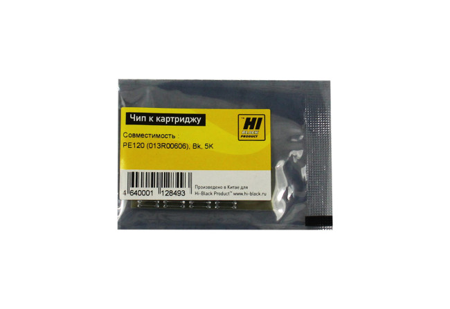 Чип Hi-Black к картриджу Xerox WC PE120 (013R00606), Bk, 5K