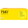 TC-C716Y Картридж T2 для Canon i-SENSYS LBP5050/HP CLJ CP1215/CP1515n (1400 стр.) Желтый, с чипом