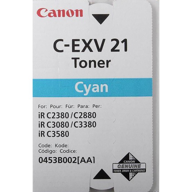 Тонер-картридж C-EXV 21 TONER C EUR