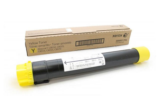 Тонер-картридж XEROX AltaLink C8030/35/45/55/70, 15К (О) жёлтый 006R01704
