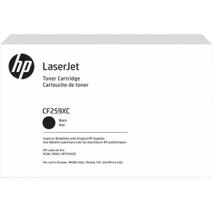 Тонер-картридж 59X для HP LJ M304/M404/MFP M428, 10К (О) чёрный CF259XC (белая коробка)