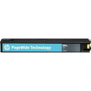 Картридж HP 981A Cyan Original PageWide Cartridge