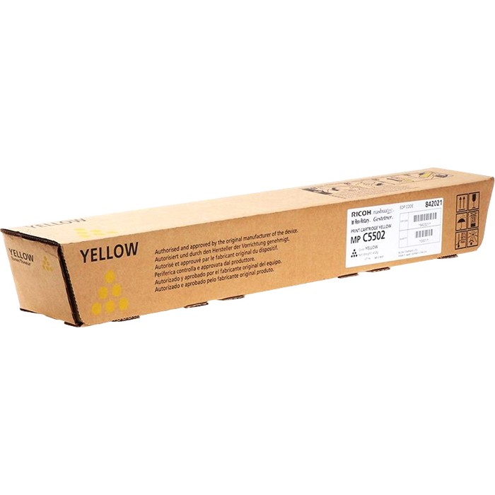 MP C5502E Тонер-картридж желтый/ MP C5502E Print cartridge Yellow