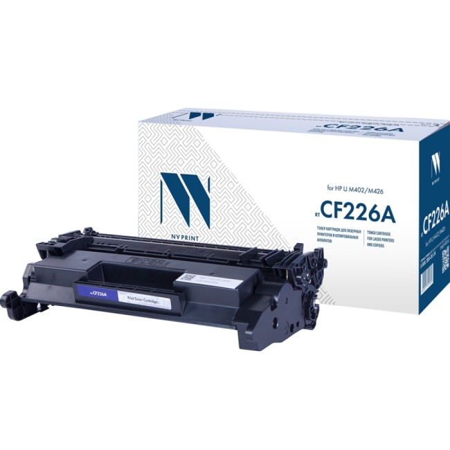 Картридж NVP совместимый NV-CF226A для HP LaserJet Pro M402d/ M402dn/ M402dn/ M402dne/ M402dw/ M402n/ M426dw/ M426fdn/ M426fdw (3100k)