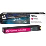 Картридж HP 981A Magenta Original PageWide Crtg