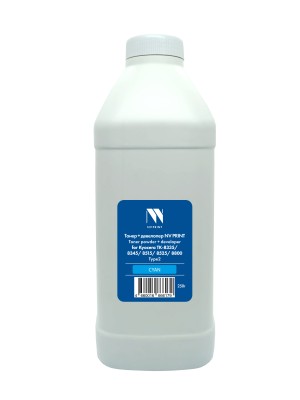Тонер + девелопер NVP для Kyocera ТК-8335/8345/8515/8525/8800 Type2 (250г) Cyan совместимый