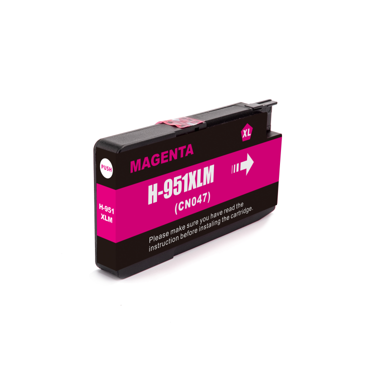 Cтруйный картридж NVP 951XL (NV-CN047AE) Magenta для HP OfficejetPro 251/276/8100/8615/8616/8600/8610/8620/8630/8640/8650/8660 (30 мл) cовместимый