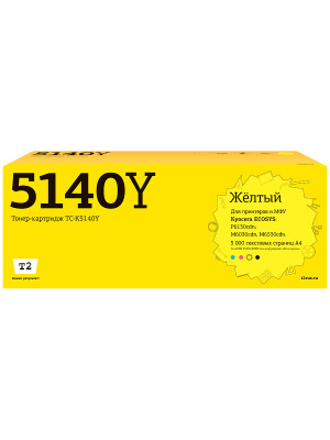 TC-K5140Y Тонер-картридж T2 для Kyocera ECOSYS M6030cdn/M6530cdn/P6130cdn (5000 стр.) желтый, с чипом