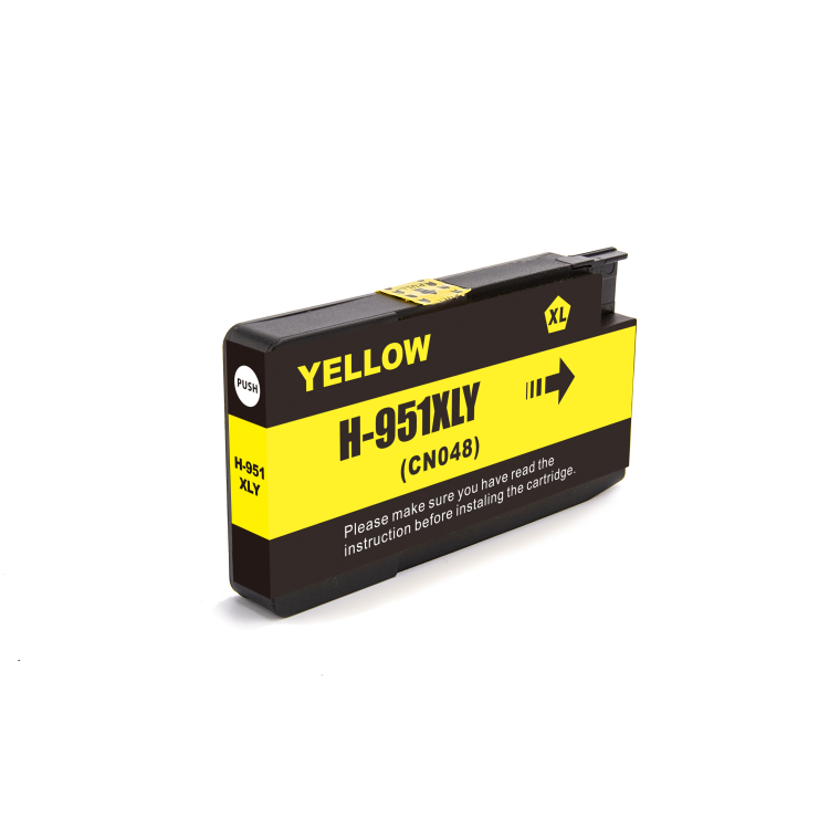 Cтруйный картридж NVP 951XL (NV-CN048AE) Yellow для HP OfficejetPro 2251/276/8100/8615/8616/8600/8610/8620/8630/8640/8650/8660 (30 мл) cовместимый