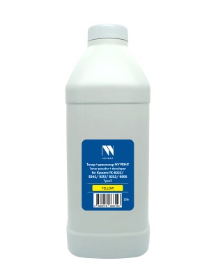Тонер + девелопер NVP для Kyocera ТК-8335/8345/8515/8525/8800 Type2 (250г) Yellow совместимый