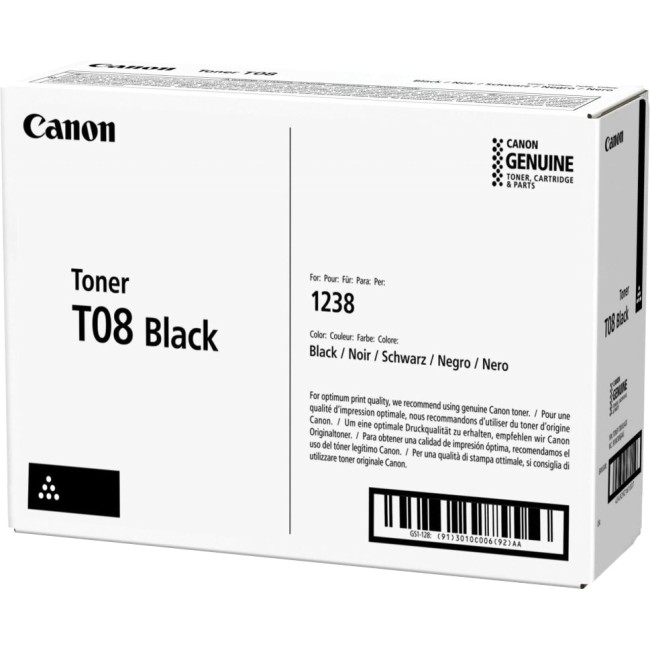 Тонер Toner T08 Black