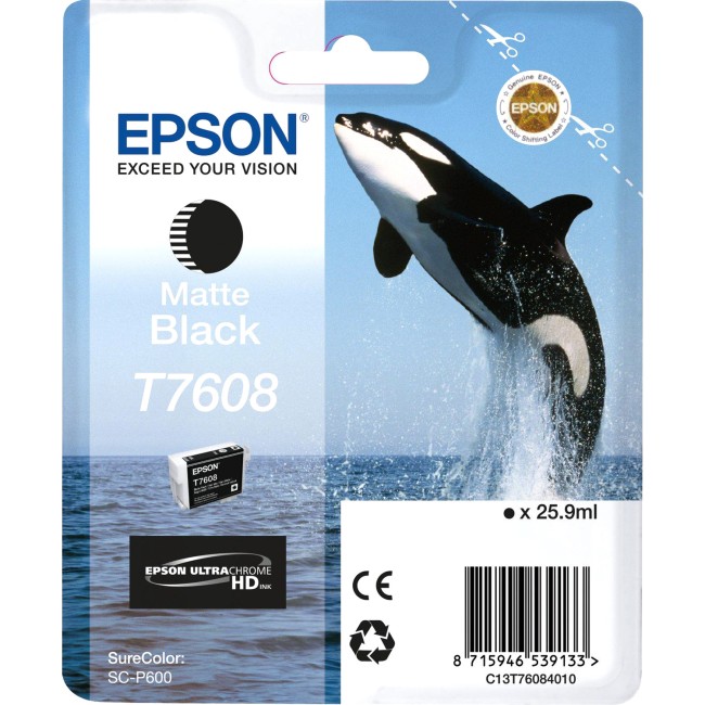 Картридж Epson SureColor SC-P600 Matte Black