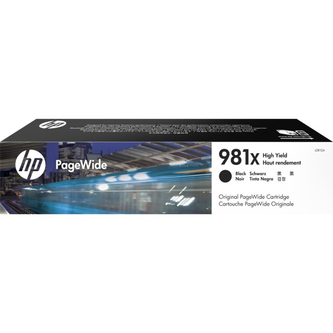 Картридж HP 981X Black Original PageWide Crtg