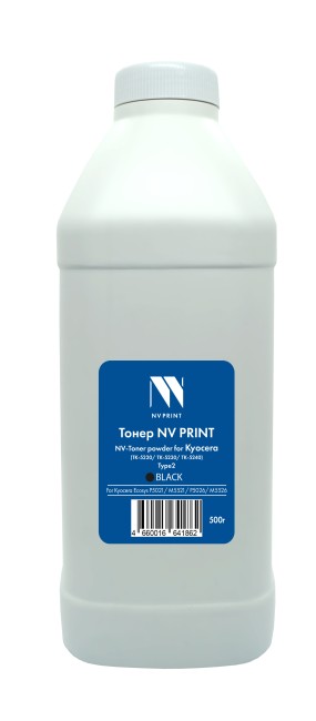 Тонер NVP для Kyocera TK-5220/TK-5230/TK-5240 Tуре2 (500г) Black для Ecosys P5021, M5521, P5026, M5526 совместимый