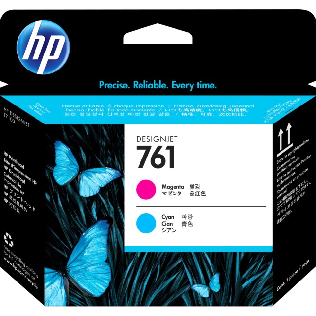 Печатающая головка HP 761 Magenta/Cyan Designjet Printhead