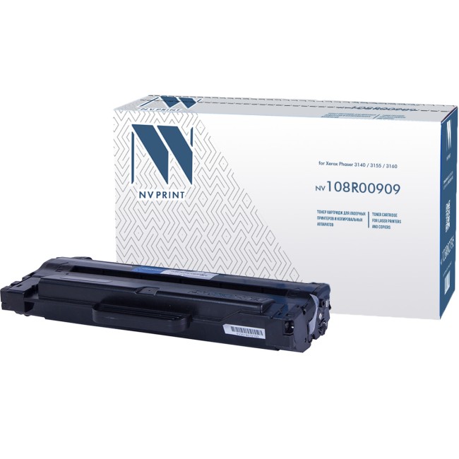 Картридж NVP совместимый NV-108R00909 для Xerox Phaser 3140 / 3155 / 3160 (2500k)