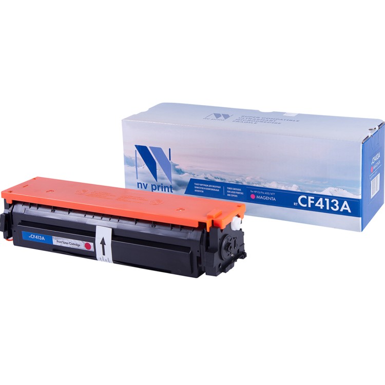 Картридж NVP совместимый NV-CF413A Magenta для HP Color LaserJet Pro M377dw/ M477fdn/ M477fdw/ M477fnw/ M452dn/ M452nw (2300k)