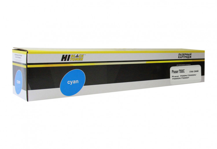 Тонер-картридж Hi-Black (HB-106R01443) для Xerox Phaser 7500, C, 17,8K