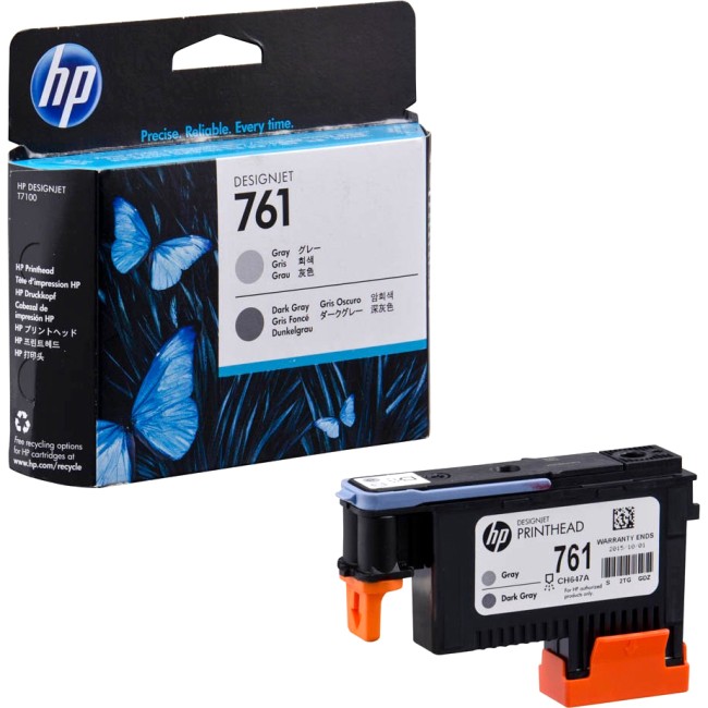Печатающая головка HP 761 Gray/Dark Gray Designjet Printhead