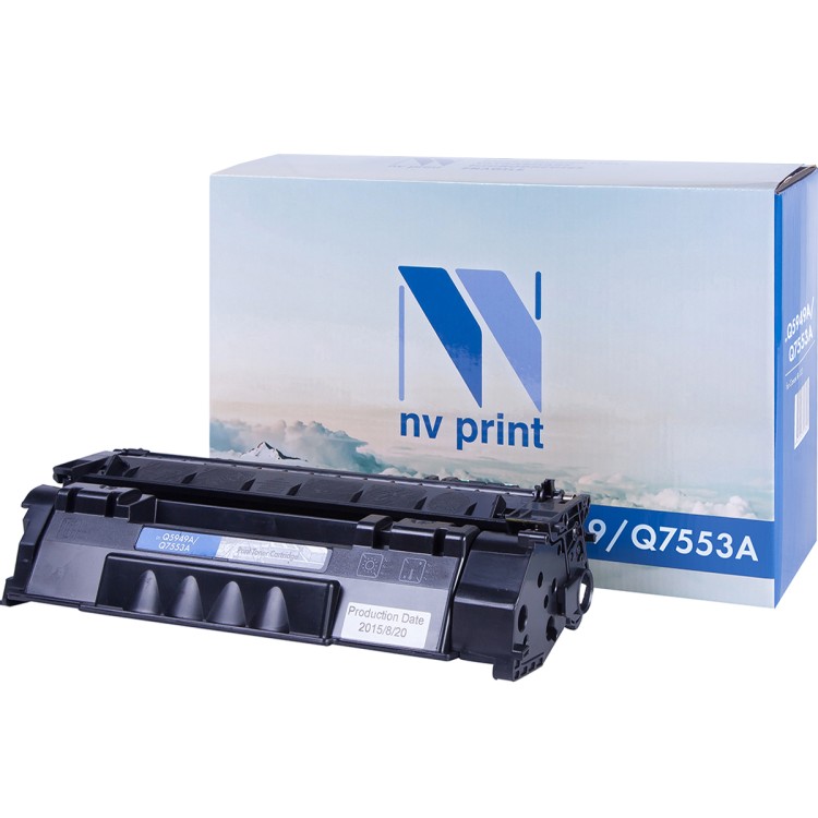 Картридж NVP совместимый NV-Q5949A/Q7553A для HP LaserJet 1320/ 1320N/ 1160/ 1320NW/ 1320TN/ 3390/ 3392/ M2727nf/ M2727nfs/ P2014. P2015/ P2015dn/ P2015n/ P2015x (3000k)