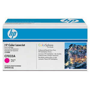 Cartridge HP 646A для CLJ CM4540, пурпурный (12 500 стр.)